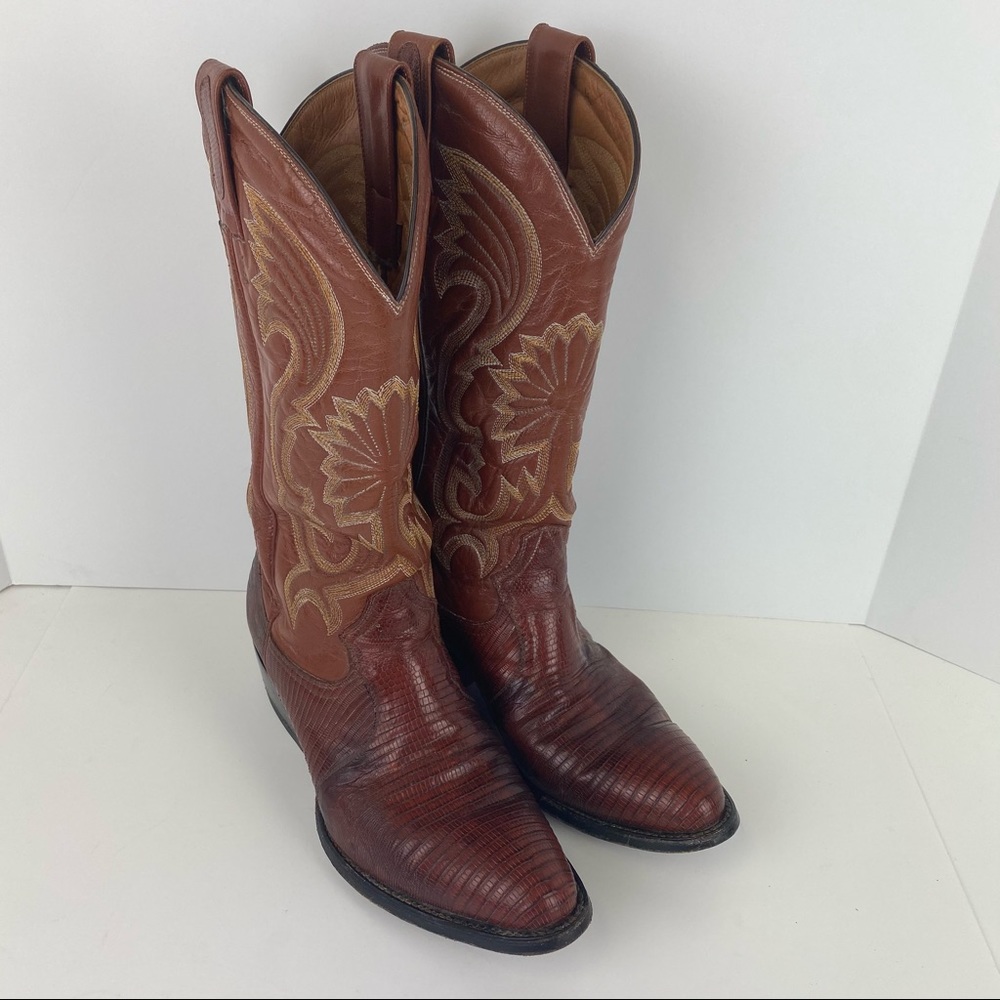 Lizard Cowboy Boots Men’s 11
